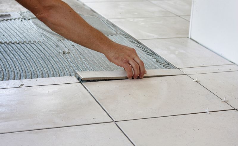 Hearth Tile Installation detail