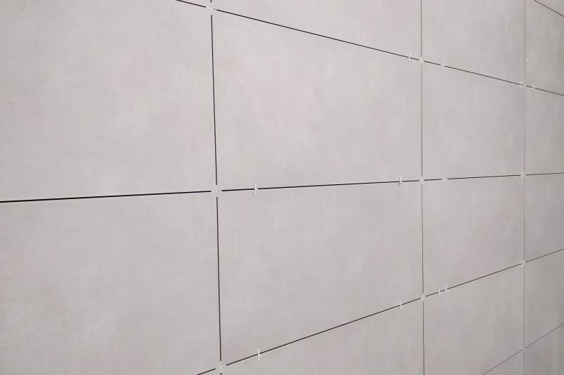Tile Installation in Progress